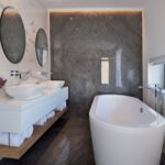 Villa Elea Silver Bathroom Paphos